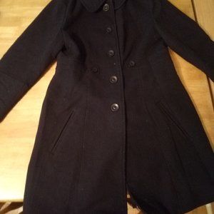 Girl's Size 14/16 Winter Coat Jacket Dress BLACK